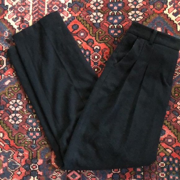 The Frankie shop Layton wool pleat pants black Medium - Picture 4 of 10
